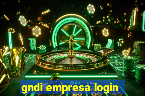 gndi empresa login